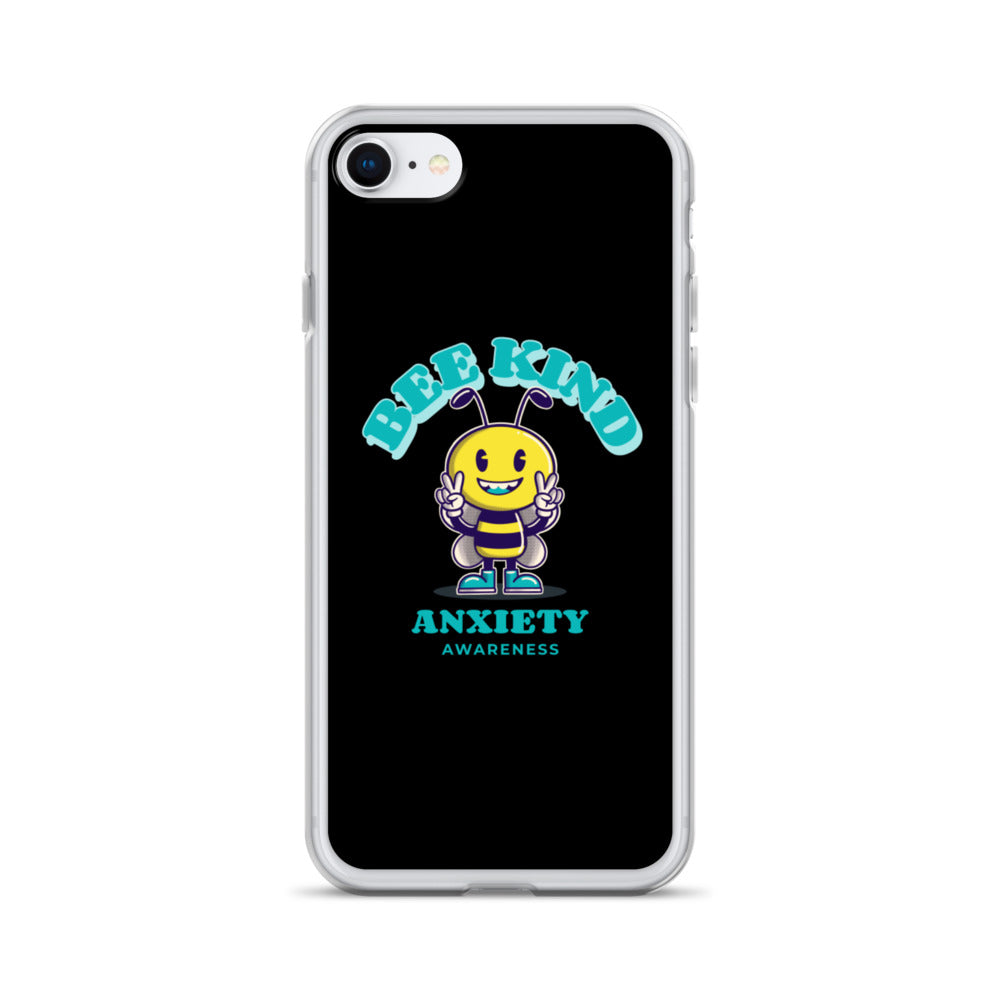 Anxiety Awareness Bee Kind iPhone Case