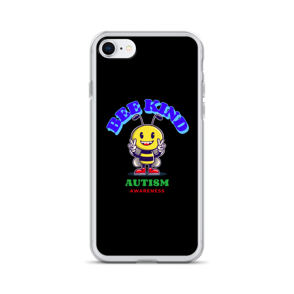 Autism Awareness Bee Kind iPhone Case