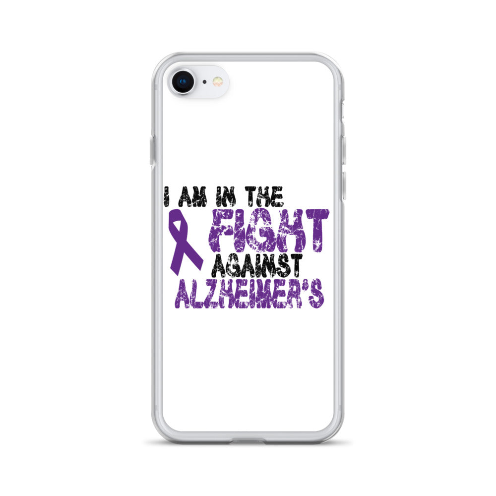 Alzheimer’s Awareness I am in the Fight iPhone Case