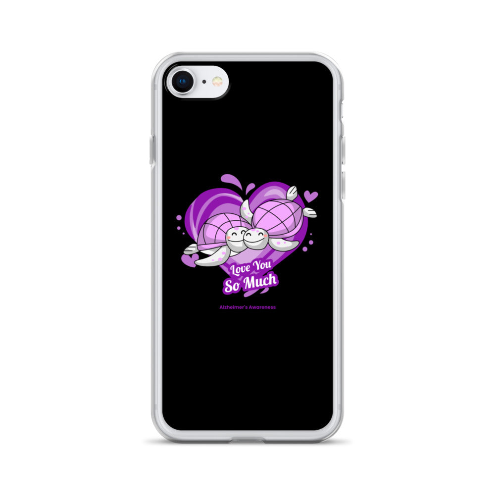 Alzheimer’s Awareness I Love You so Much iPhone Case