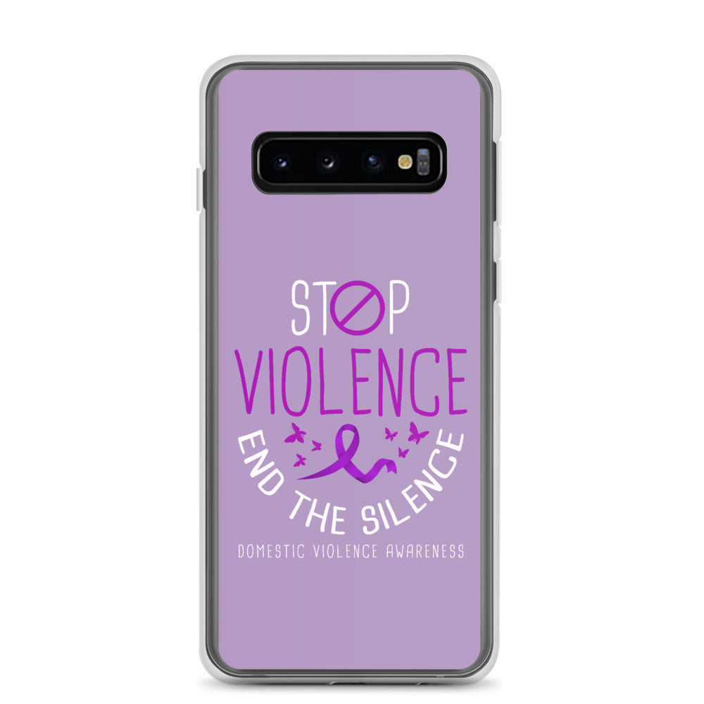 Domestic Violence Awareness End The Silence Samsung Phone Case