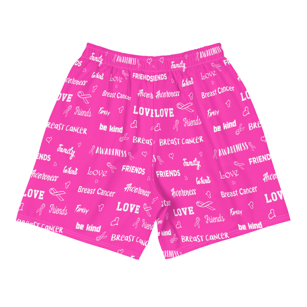 Breast Cancer Awareness Be Kind Pattern Shorts