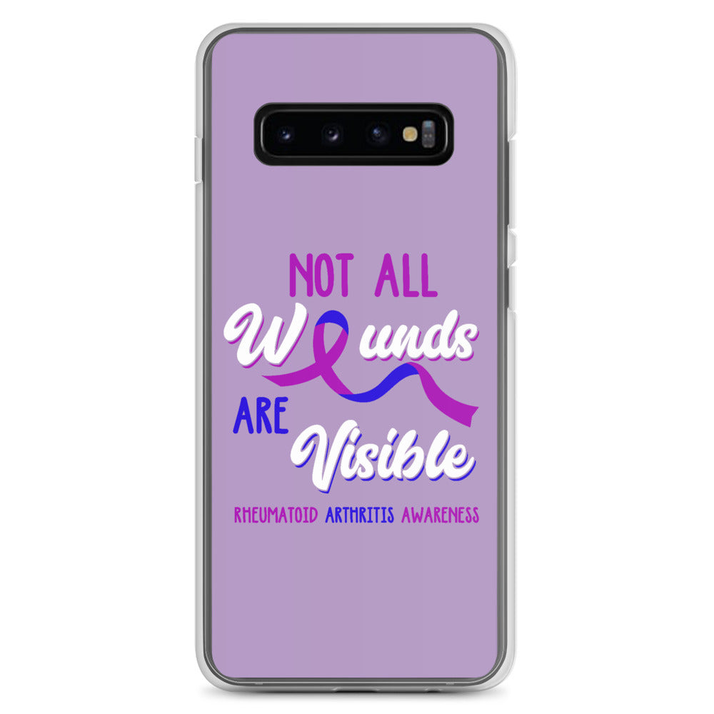 Rheumatoid Arthritis Awareness Not All Wounds Are Visible Samsung Phone Case