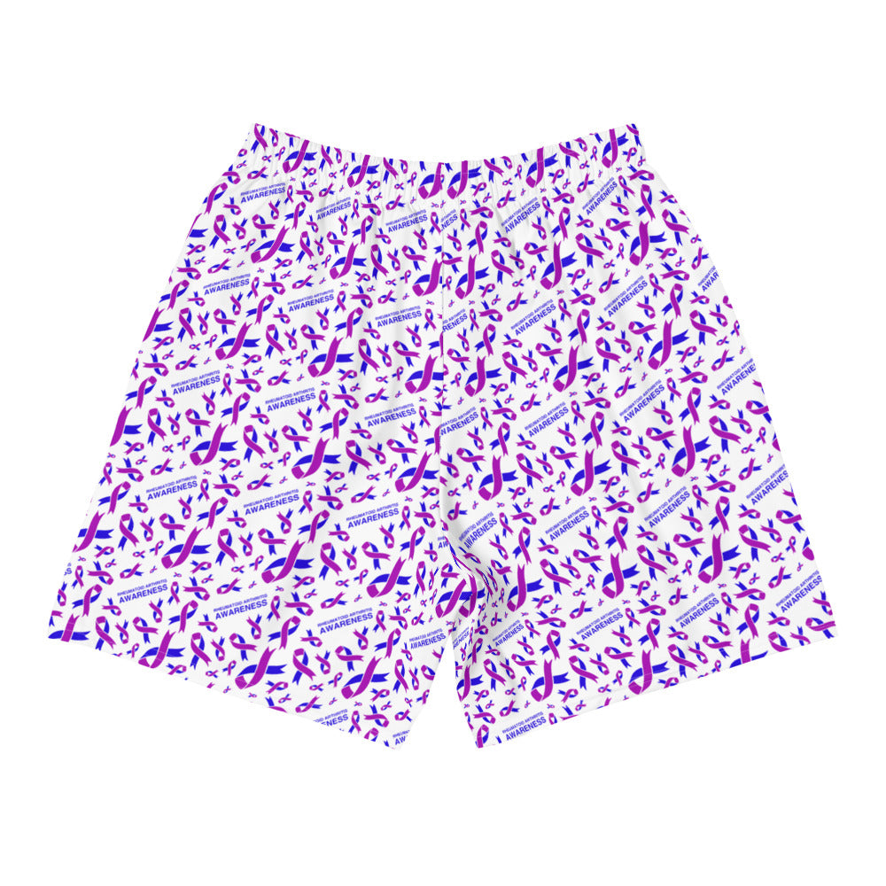 Rheumatoid Arthritis Awareness Ribbon Pattern Shorts