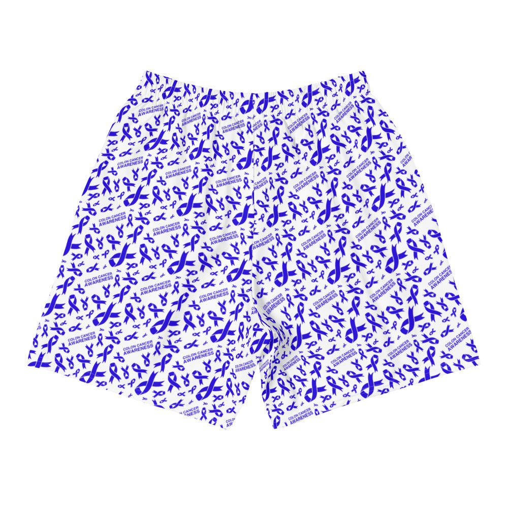 Colon Cancer Awareness Ribbon Pattern Shorts