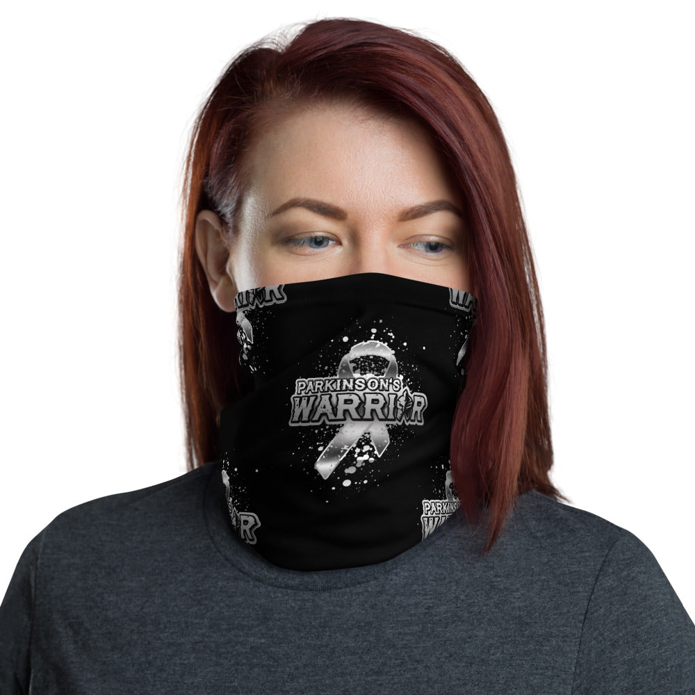 Parkinson’s Warrior Face Mask Neck Gaiter Washable Reusable