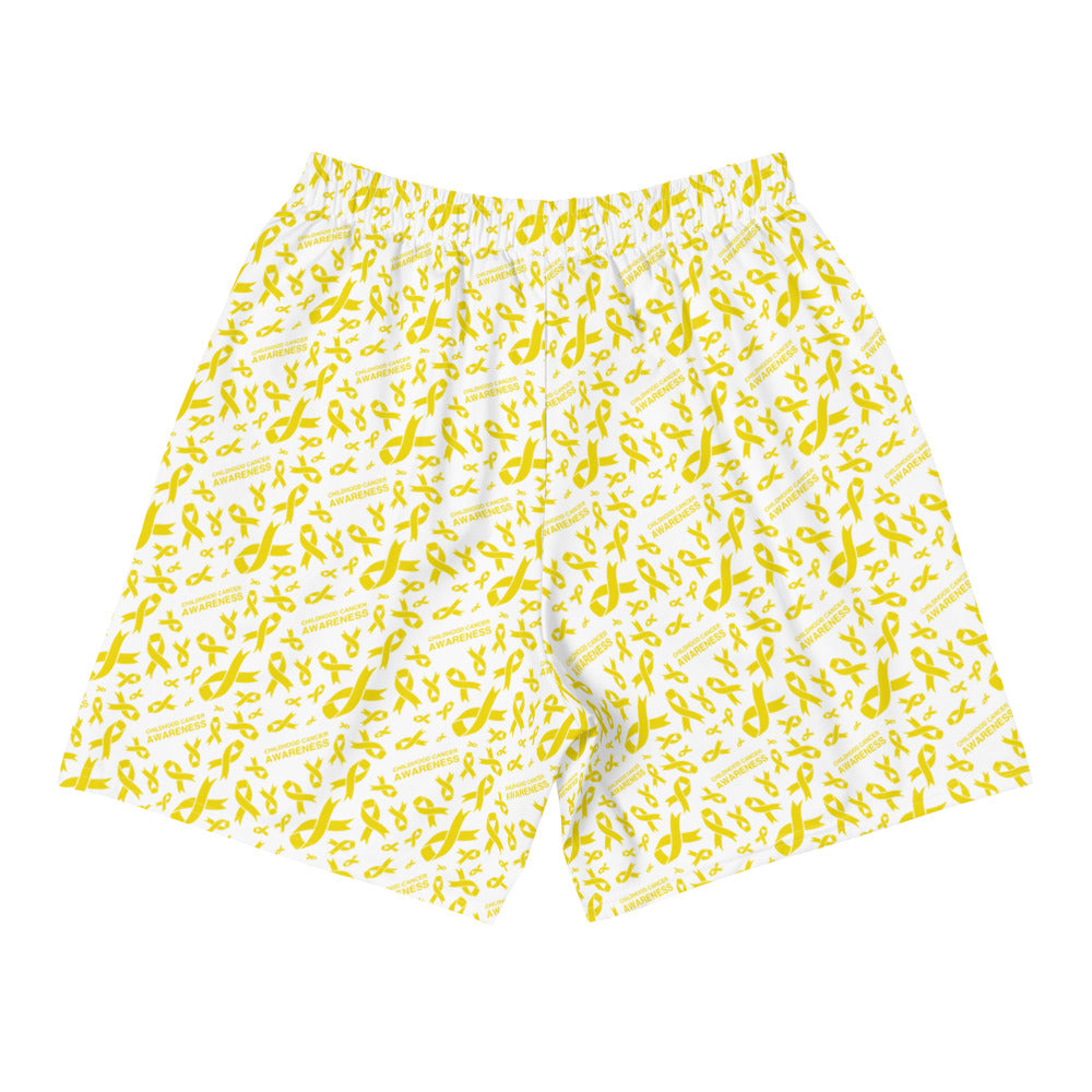 Childhood Cancer Awareness Ribbon Pattern Shorts