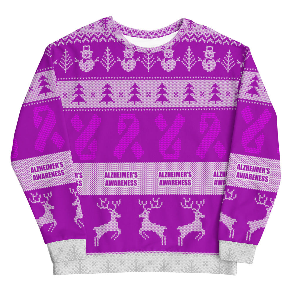 Alzheimer’s Awareness Christmas Jumper Sweatshirt