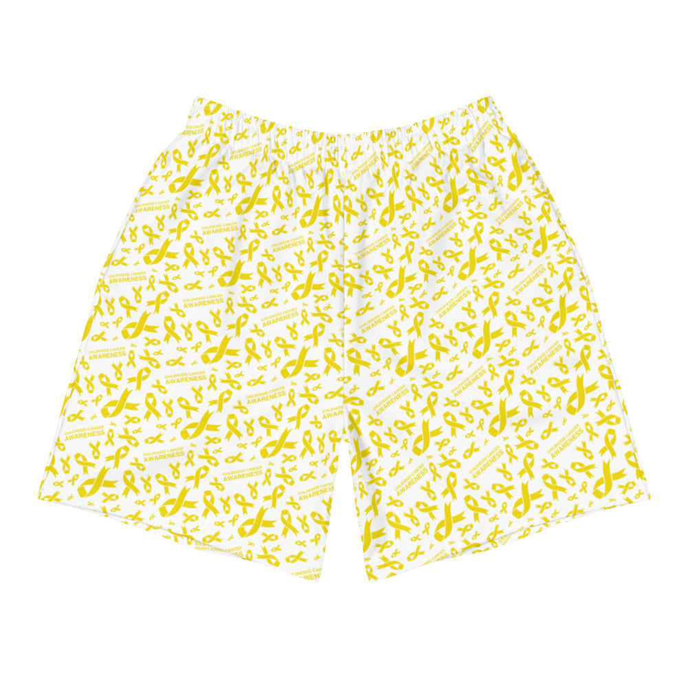 Childhood Cancer Awareness Ribbon Pattern Shorts