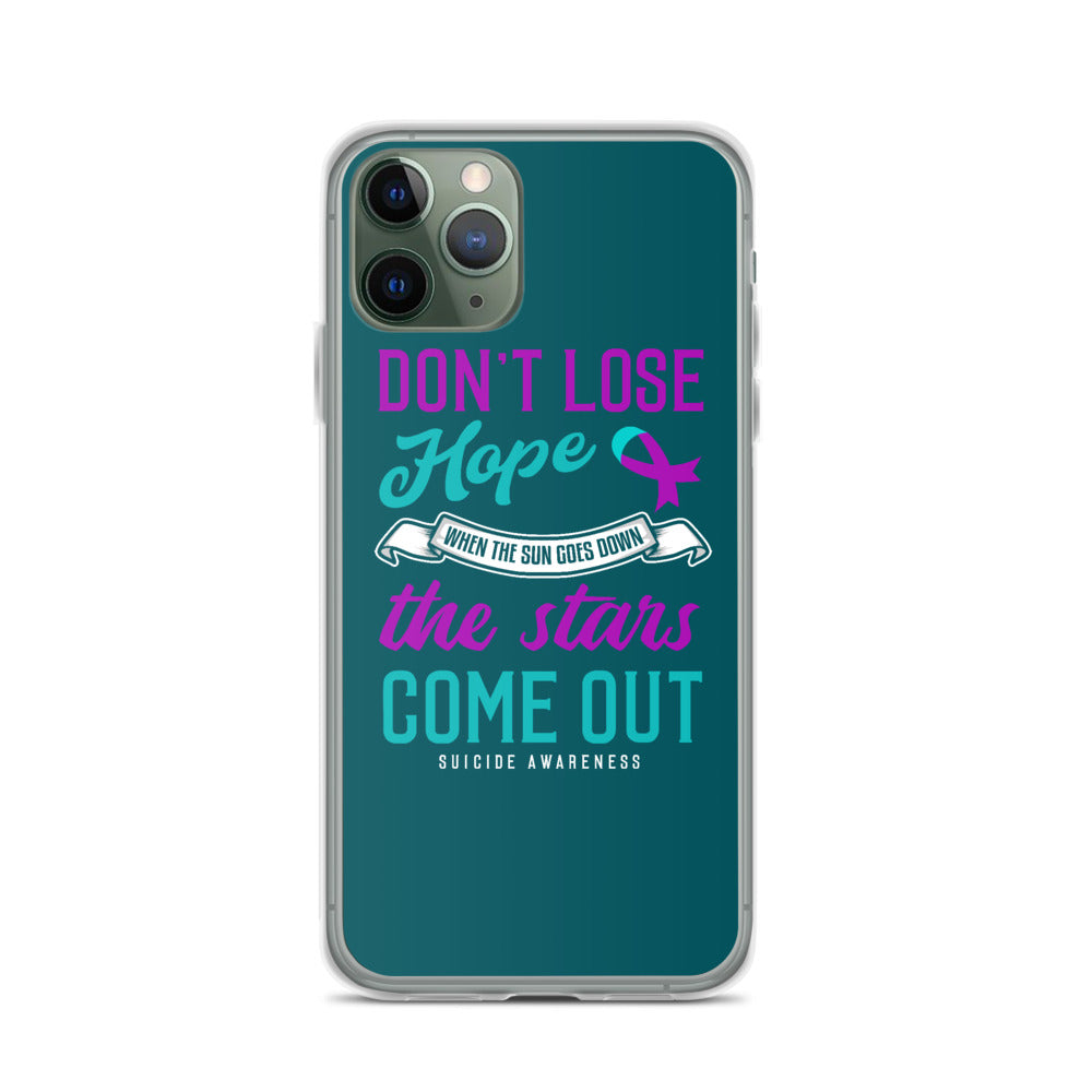 Suicide Awareness Don’t Lose Hope iPhone Case