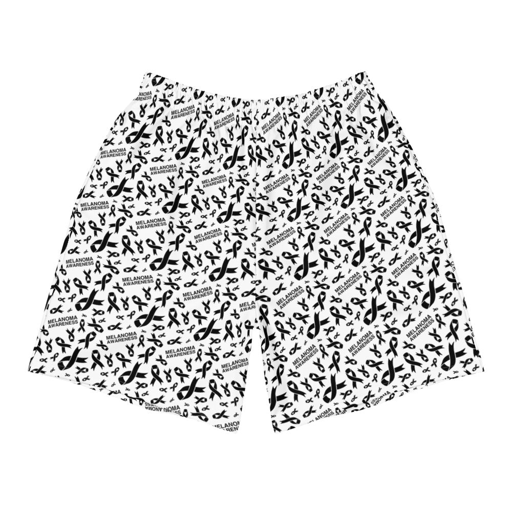 Melanoma Awareness Ribbon Pattern Shorts