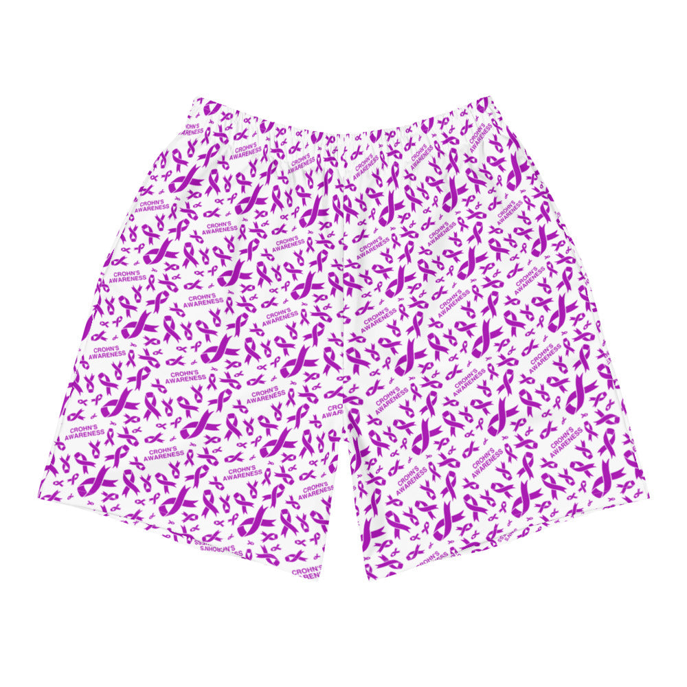 Crohn’s Awareness Ribbon Pattern Shorts