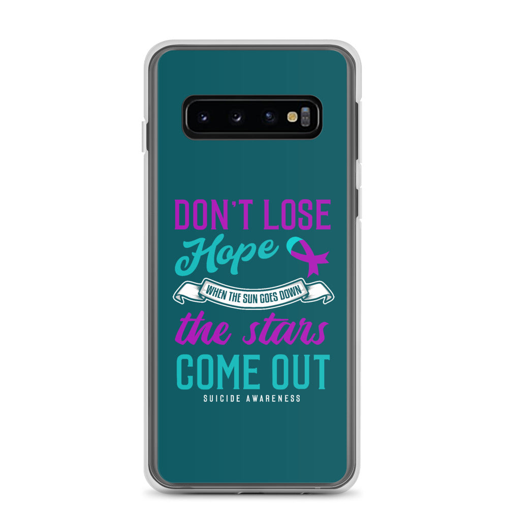 Suicide Awareness Don’t Lose Hope Samsung Phone Case