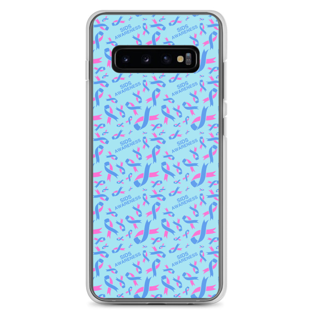 SIDS Awareness Ribbon Pattern Samsung Phone Case