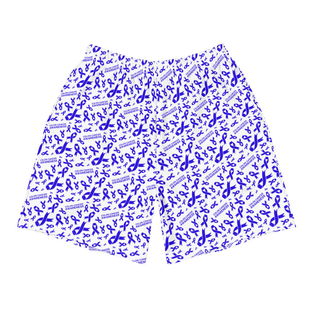 Colon Cancer Awareness Ribbon Pattern Shorts