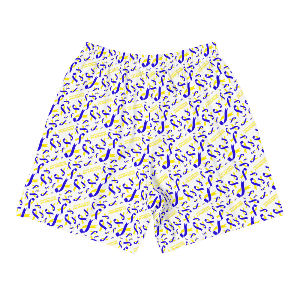 Down Syndrome Awareness Ribbon Pattern Shorts