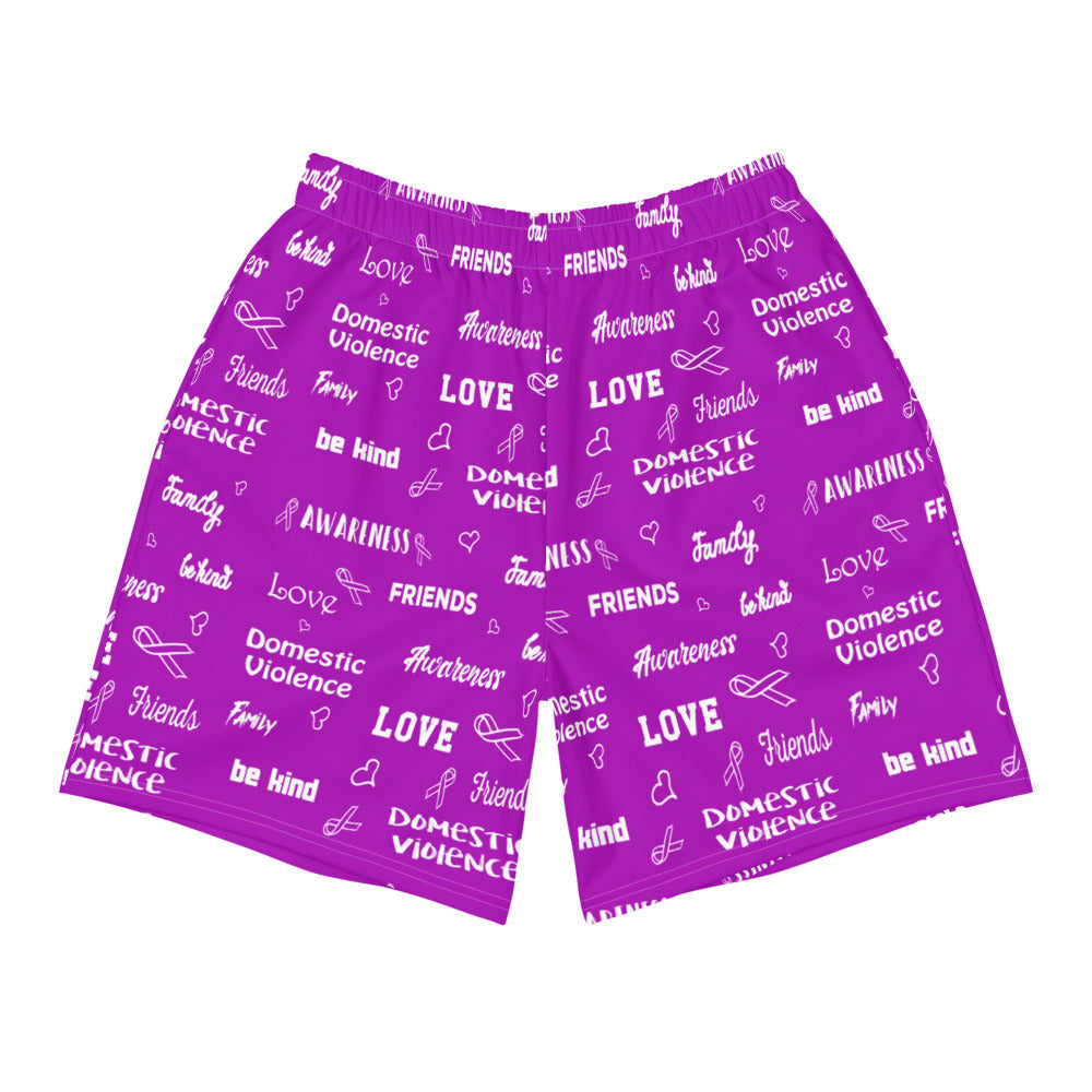 Domestic Violence Awareness Be Kind Pattern Shorts