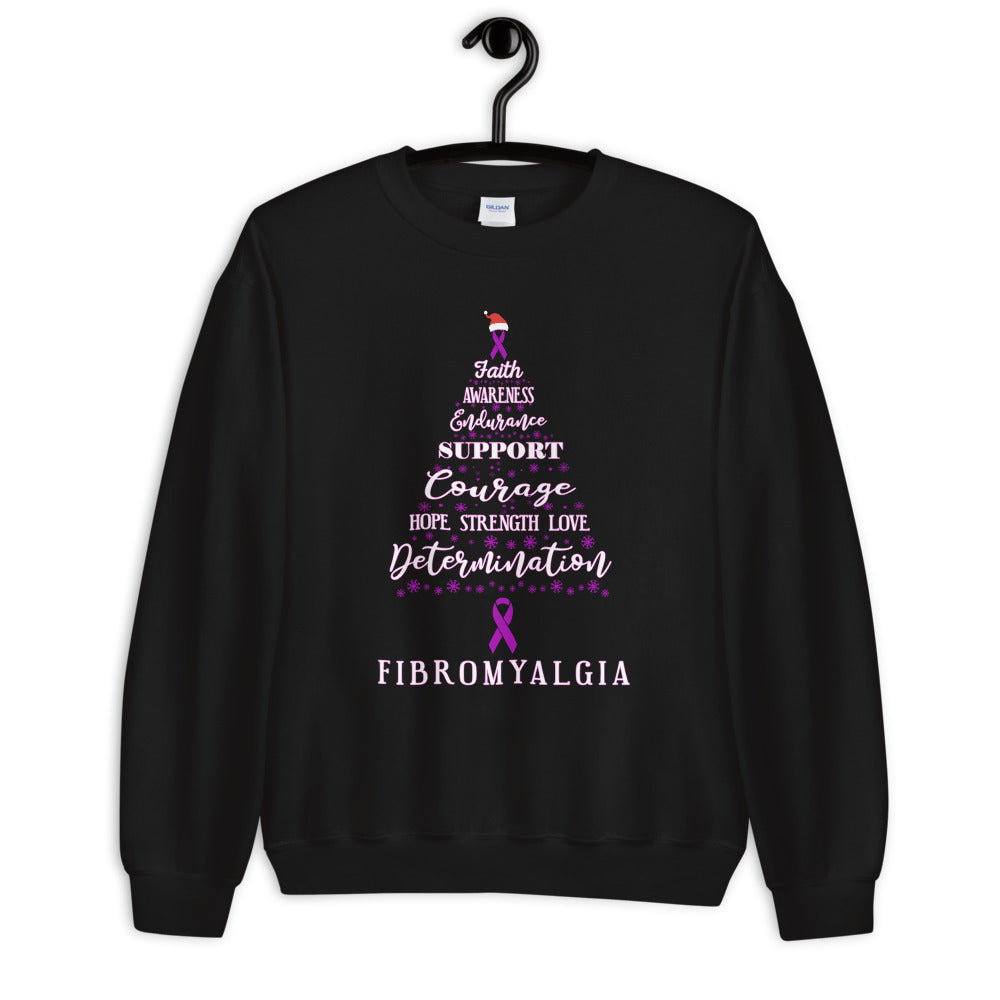 Fibromyalgia Awareness Christmas Hope Sweatshirt