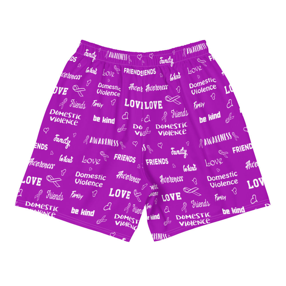 Domestic Violence Awareness Be Kind Pattern Shorts