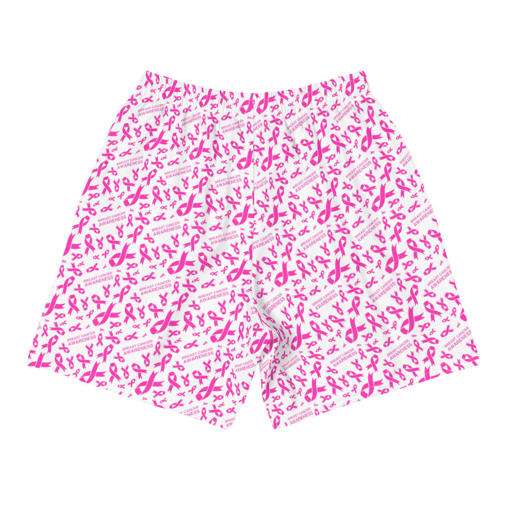 Breast Cancer Awareness Ribbon Pattern Shorts