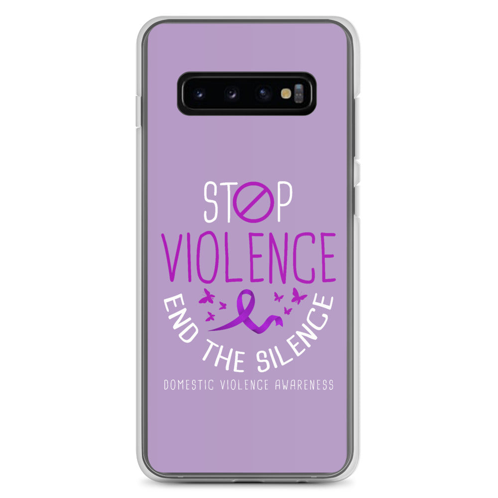 Domestic Violence Awareness End The Silence Samsung Phone Case