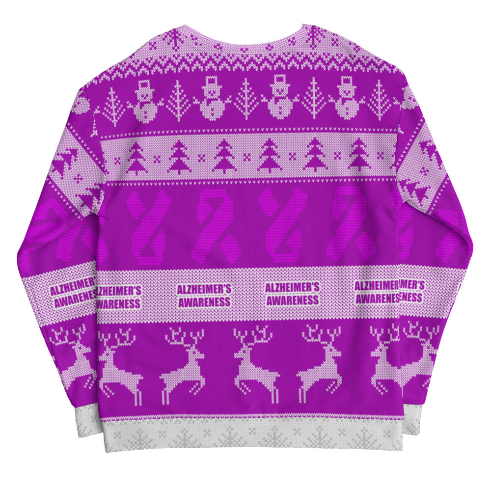 Alzheimer’s Awareness Christmas Jumper Sweatshirt