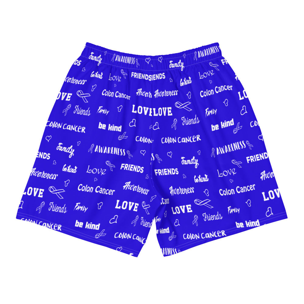 Colon Cancer Awareness Be Kind Pattern Shorts