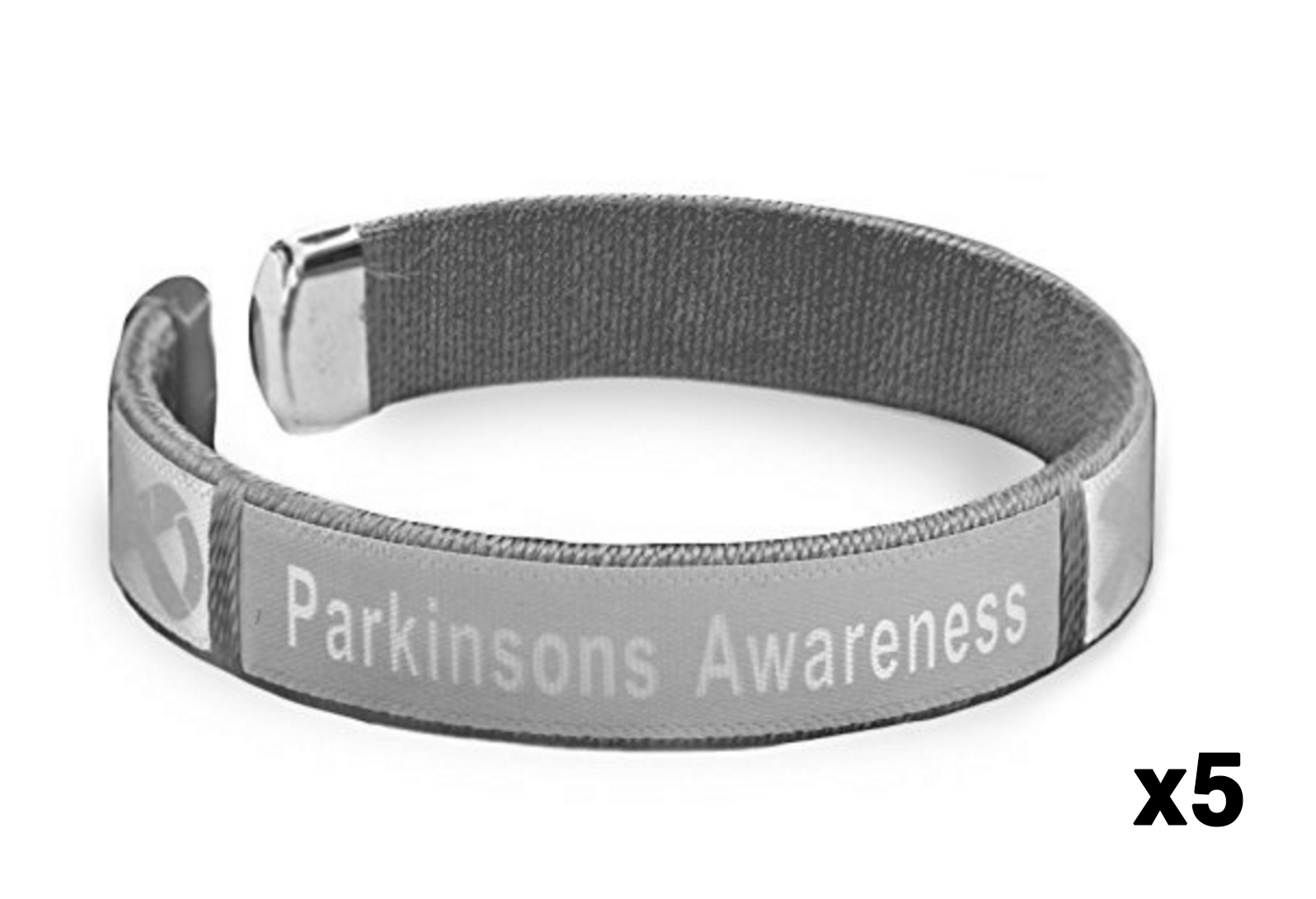 5 Pack Parkinson’s Awareness Bangle