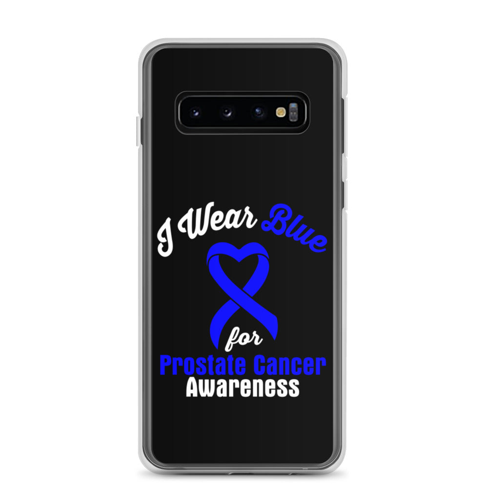 Prostate Cancer Awareness I Wear Blue Samsung Phone Case