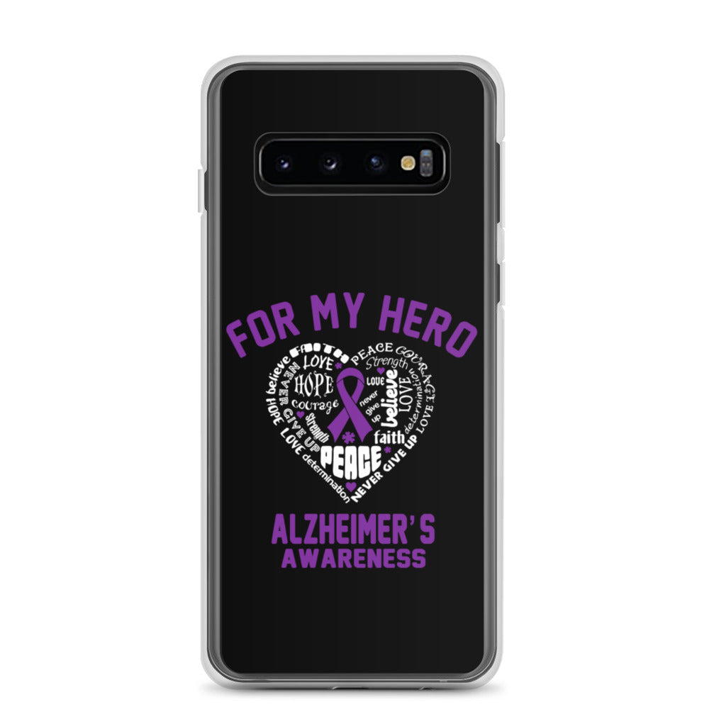 Alzheimer’s Awareness For My Hero Samsung Phone Case