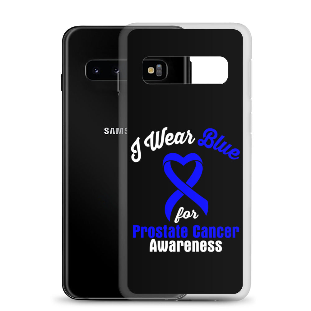 Prostate Cancer Awareness I Wear Blue Samsung Phone Case