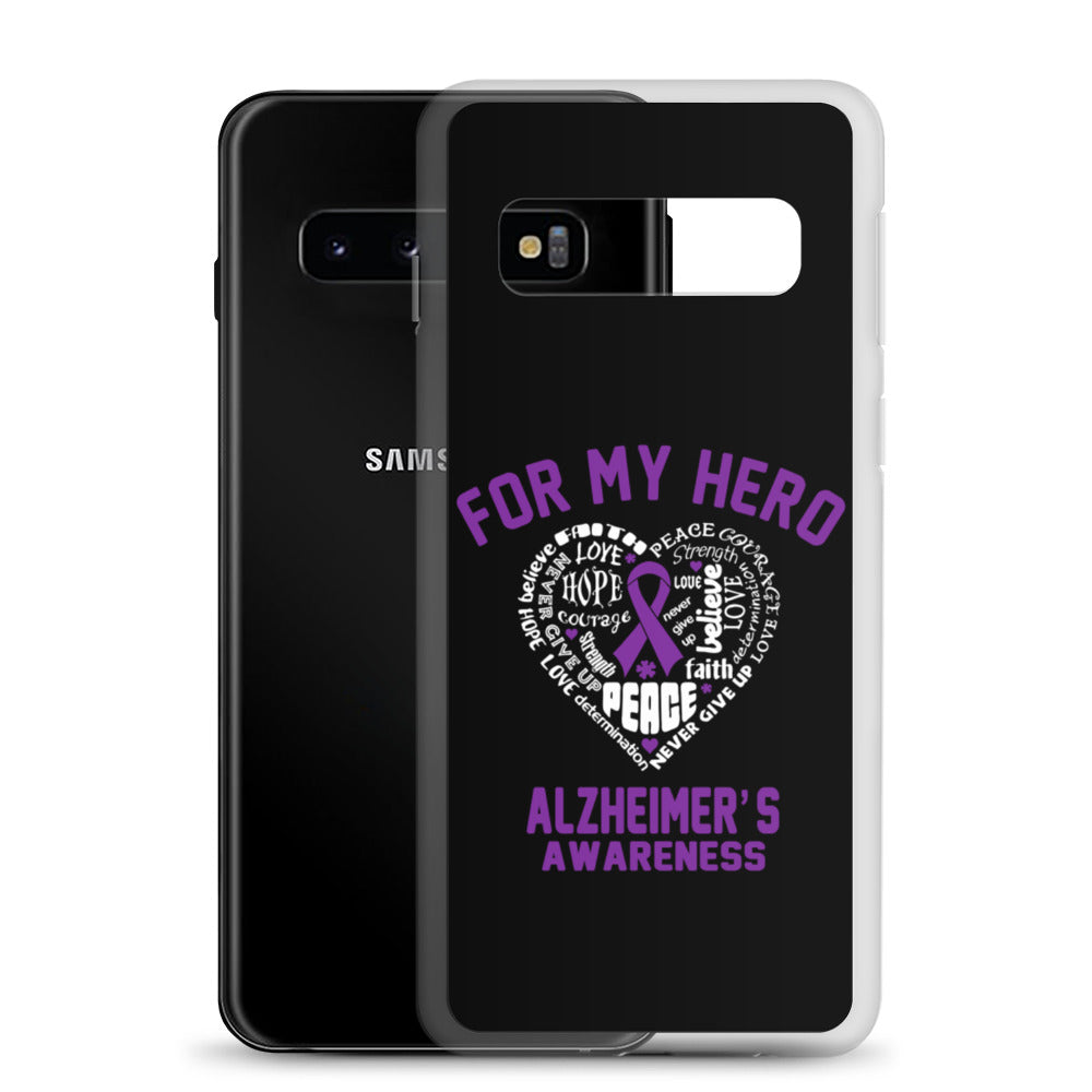 Alzheimer’s Awareness For My Hero Samsung Phone Case