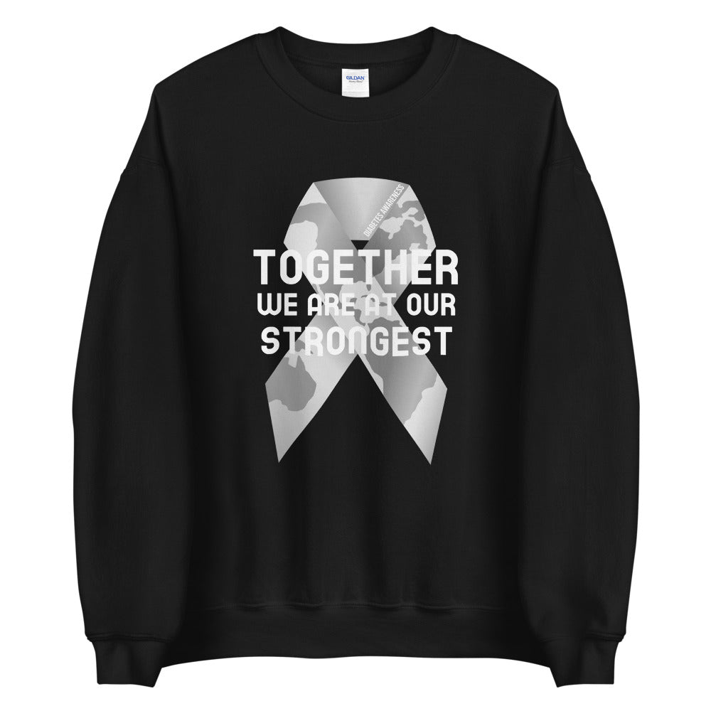 Diabetes Awareness Together We Are at Our Strongest Sweater