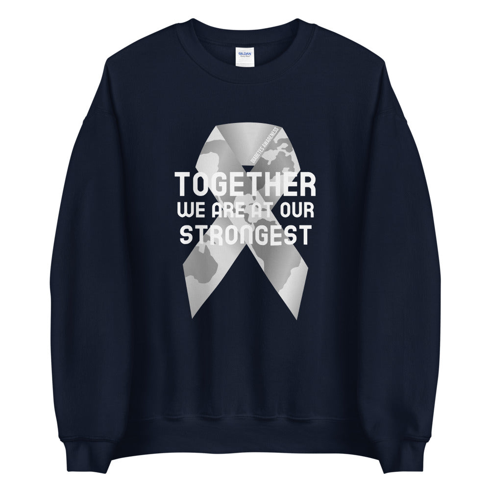 Diabetes Awareness Together We Are at Our Strongest Sweater