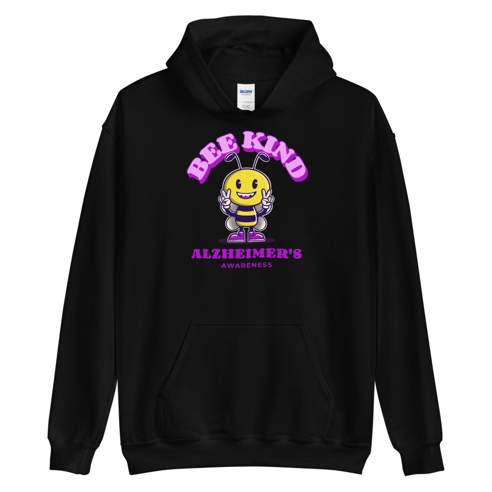 Alzheimer’s Awareness Bee Kind Hoodie